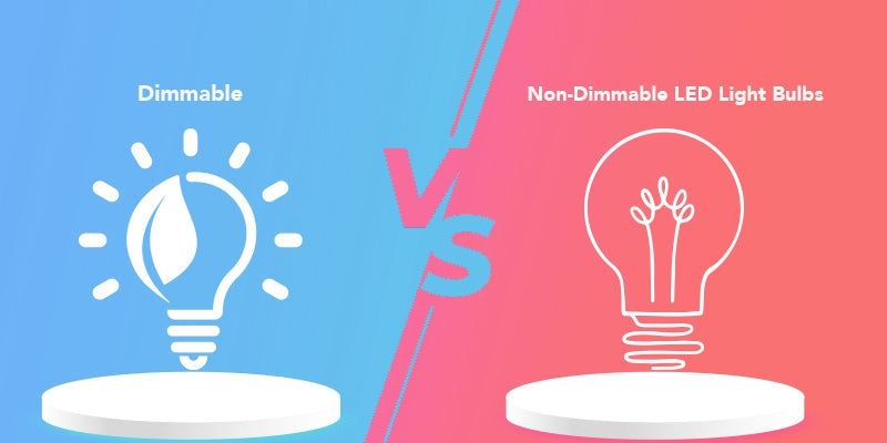 لمبات LED قابلة للتعتيم مقابل غير القابلة للتعتيم: أيهما أفضل؟