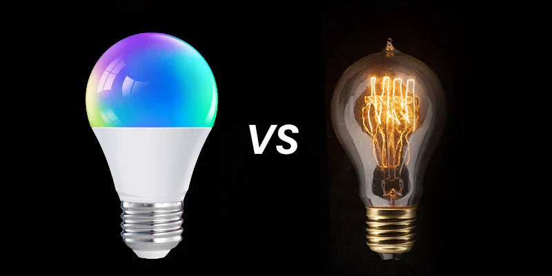لمبات إديسون المتوهجة مقابل لمبات LED العادية: ما الفرق؟