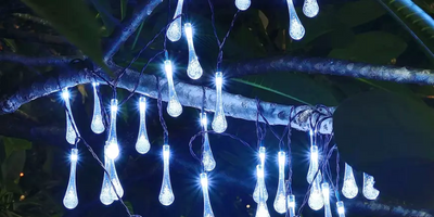 solar tree light outdoor