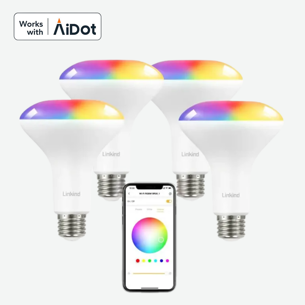 Linkind Smart Light Bulbs BR30 - 850lm