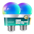 Linkind Matter Smart RGBTW Light Bulb A19-800lm