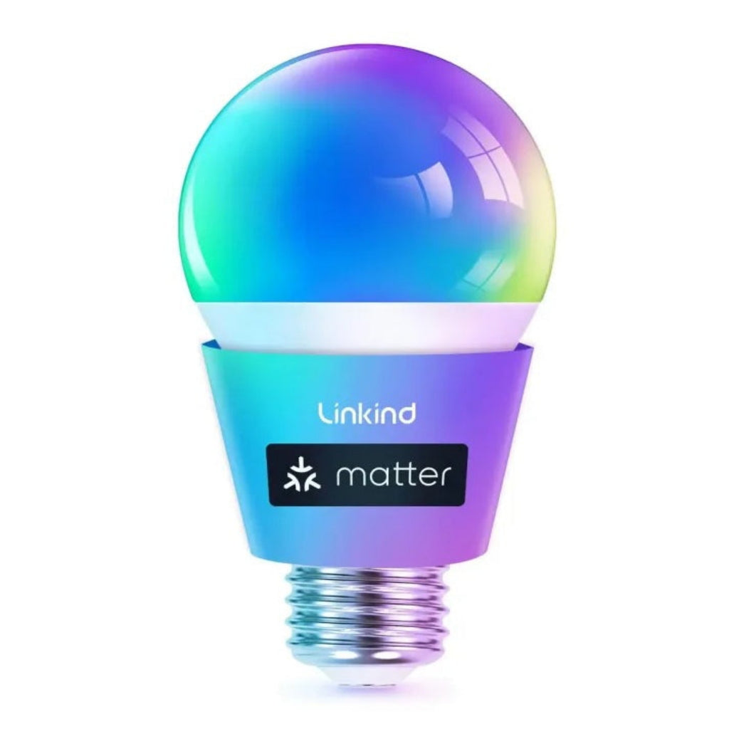 Linkind Matter Smart RGBTW Light Bulb A19-800lm