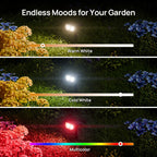 Linkind SL5C Smart Outdoor Solar Spotlight (150lm, App&Voice Control, 16 Million Color, IP67 Waterproof)