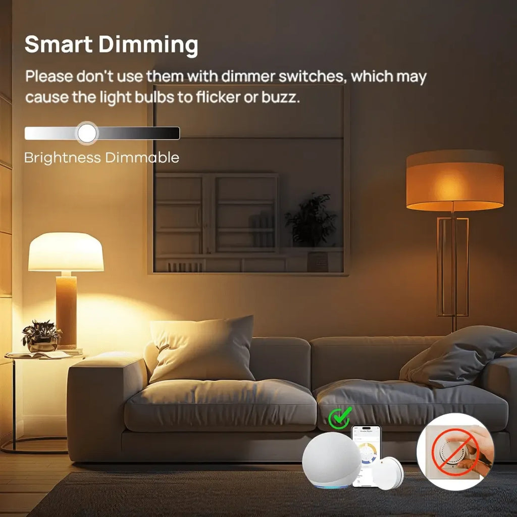 Linkind Smart Light Bulbs BR30 - 850lm