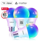 Linkind Matter Smart RGBTW Light Bulb A19-800lm