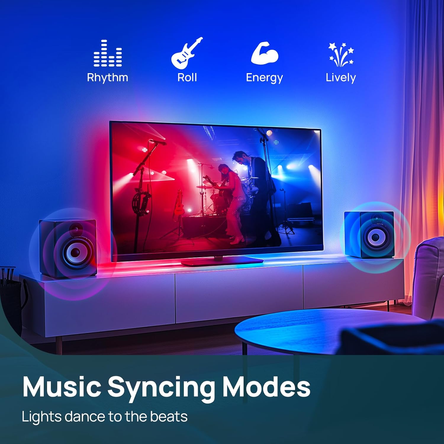 Linkind ET6 Smart TV Backlights with HDMI 2.0 Sync Box