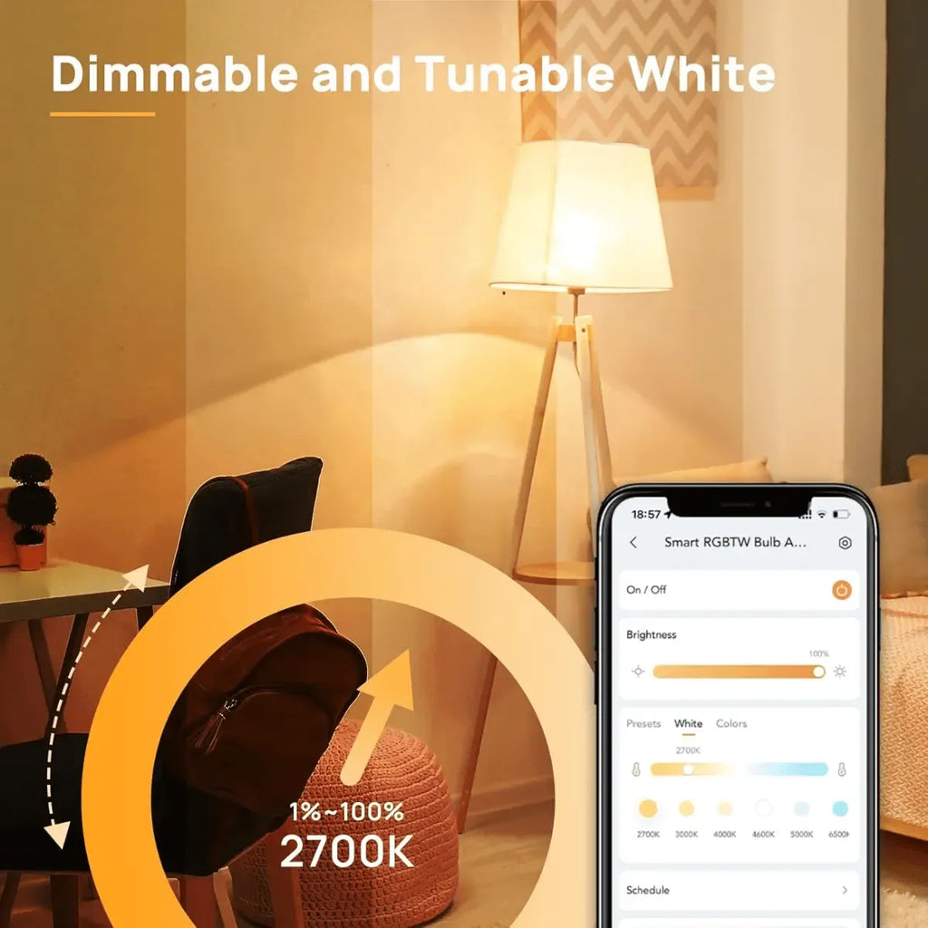 Linkind Smart Light Bulbs BR30 - 850lm