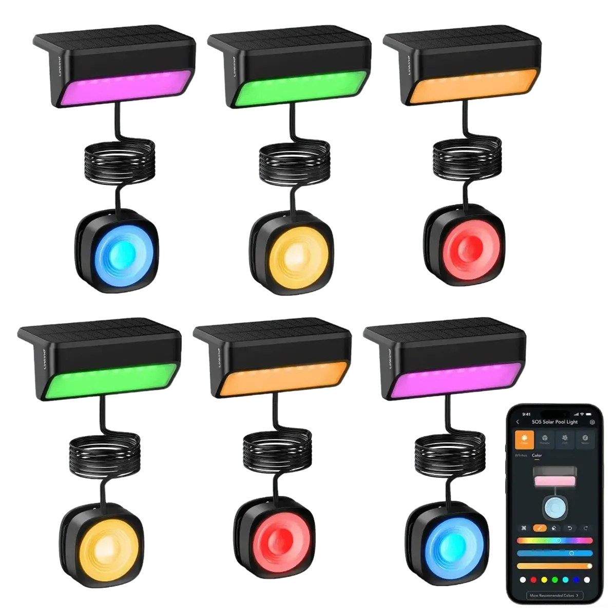 Linkind SO5 Smart Solar Pool Lights