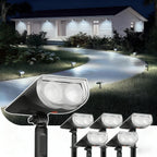 Linkind StarRayS Outdoor Solar Spotlights (350lm, 10LEDs, IP67 Waterproof, 90° Beam angle)