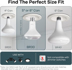 Linkind  Matter Smart RGBTW Light Bulbs BR30 - 650lm