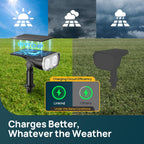 Linkind SL5C Smart Outdoor Solar Spotlight (150lm, App&Voice Control, 16 Million Color, IP67 Waterproof)
