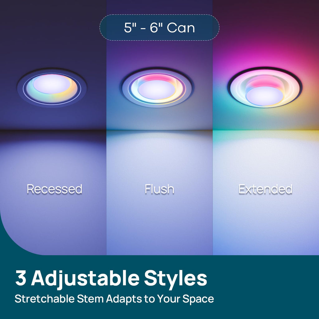 Linkind  Matter Smart Light Bulbs Aura BR30-850lm