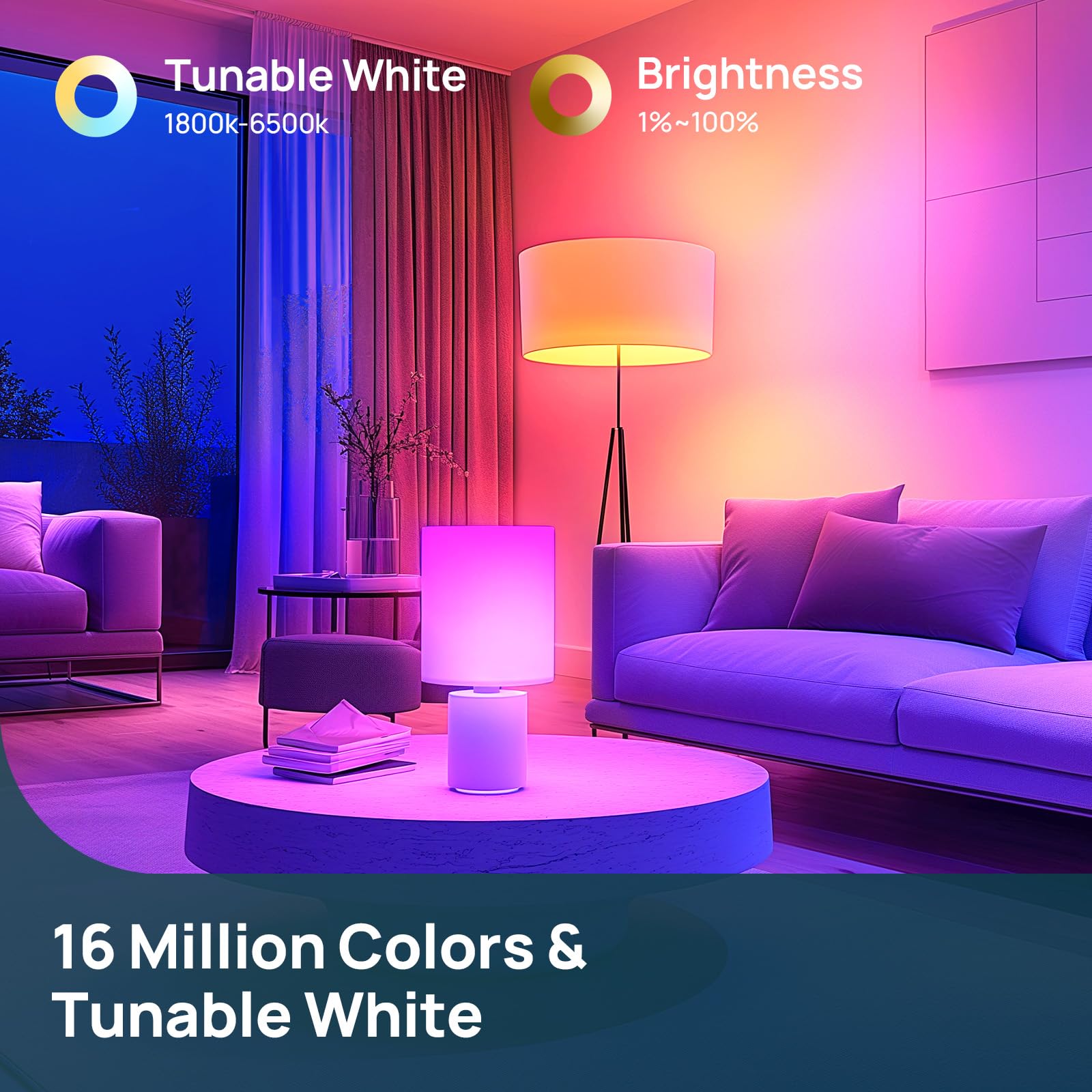 Linkind  Smart Light Bulbs A21 - 1600 lumens
