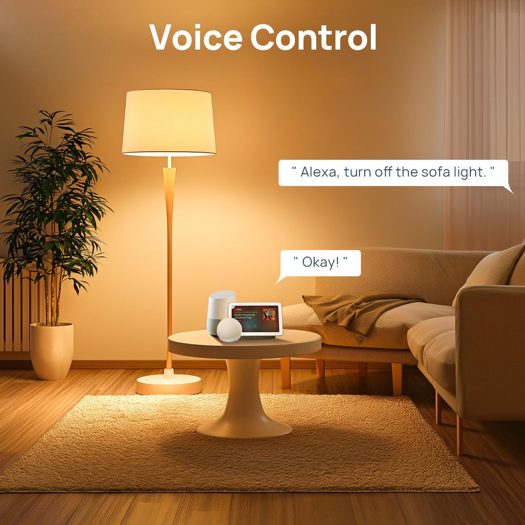 Linkind A19 Matter Smart CCT Light Bulbs - 800lm