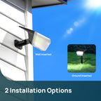 Linkind SP004 Outdoor Solar Spotlights (800lm, 60LEDs, 110° Beam angle, IP67 Waterproof)