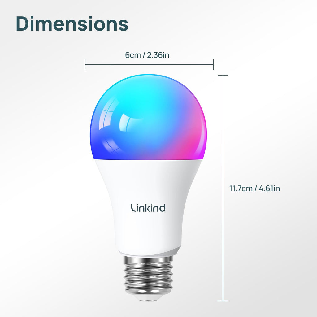 Linkind Smart Light Bulb A19 - 1100lm